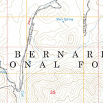 Butler Peak, CA FSTopo Preview 2