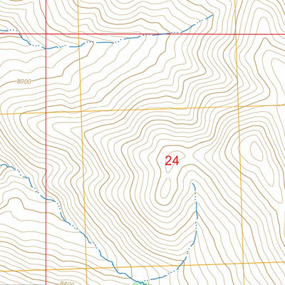 Burnt Creek, ID FSTopo Preview 2
