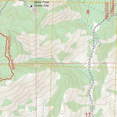 Burro Peak, NM FSTopo Preview 3
