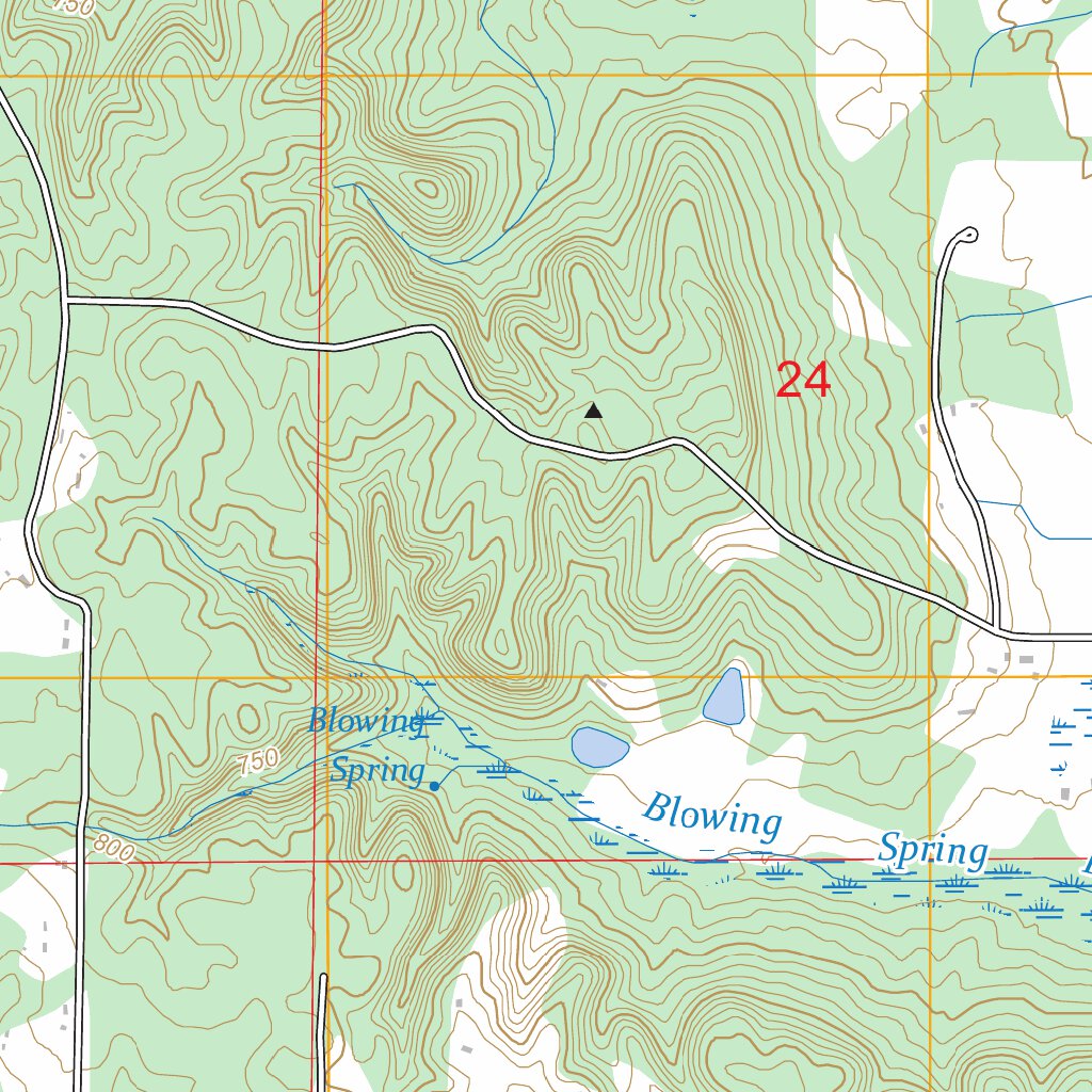 Caddo, AL FSTopo Map by US Forest Service - Topo | Avenza Maps