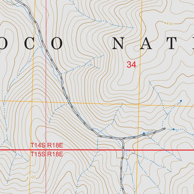 Cadle Butte, OR FSTopo Preview 2