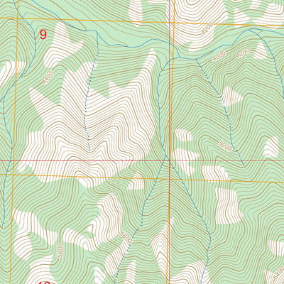 Burnt Strip Mountain, ID FSTopo Preview 3