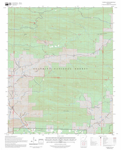 Caddo Gap, AR FSTopo Preview 1