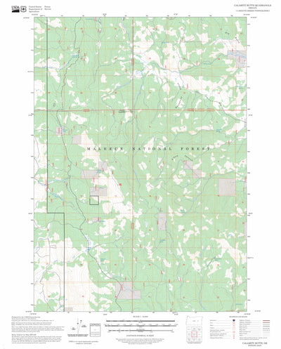 Calamity Butte, OR FSTopo Preview 1