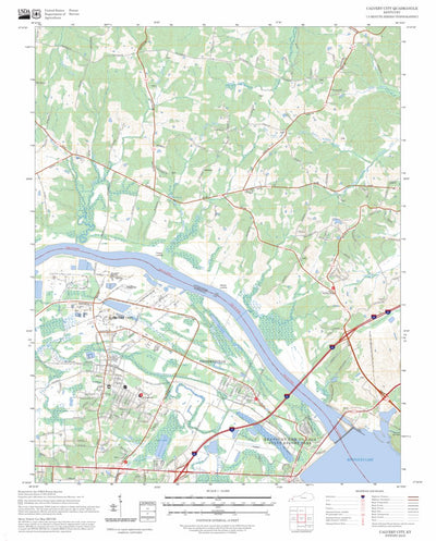 Calvert City, KY FSTopo Preview 1