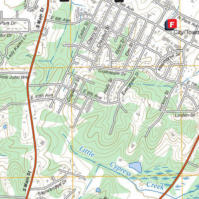 Calvert City, KY FSTopo Preview 3