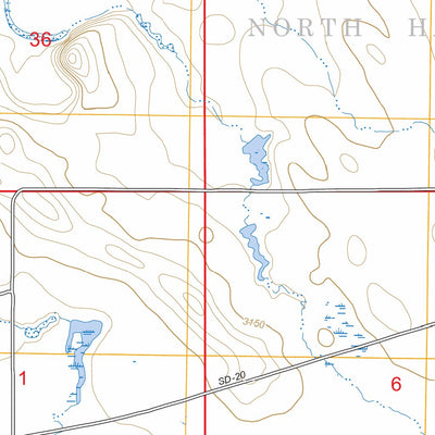 Camp Crook, SD FSTopo Preview 2