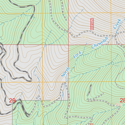 Calispell Peak, WA FSTopo Preview 3