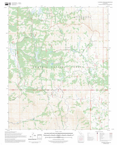 Cannell Peak, CA FSTopo Preview 1