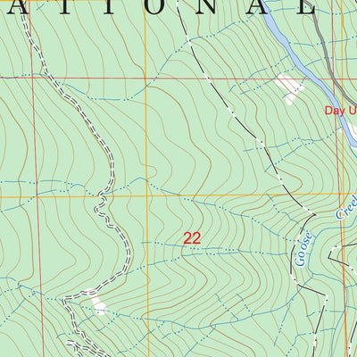 Canthook Mountain, CA FSTopo Preview 2