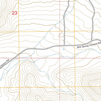 Cane Canyon, CA FSTopo Preview 2