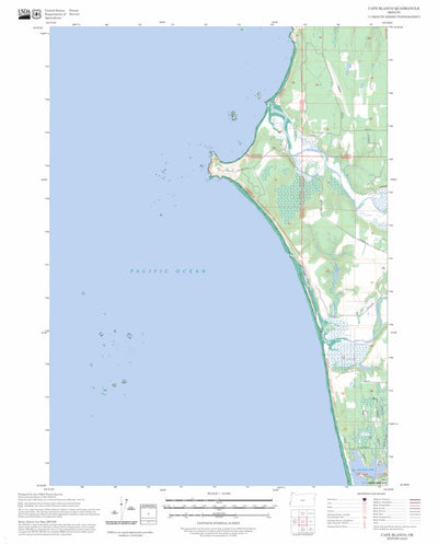 Cape Blanco, OR FSTopo Preview 1