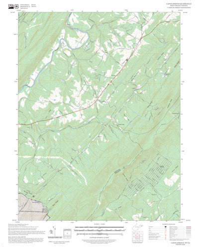 Capon Springs, WV-VA FSTopo Preview 1