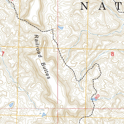 Caputa NE, SD FSTopo Preview 3