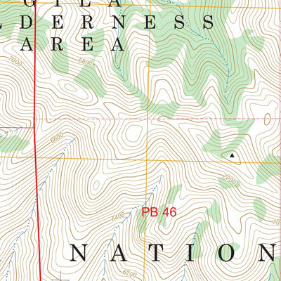 Canteen Canyon, NM FSTopo Preview 3