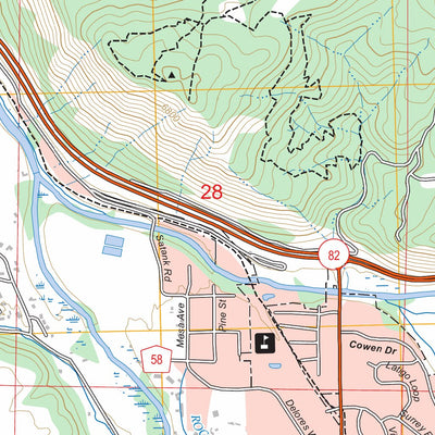 Carbondale, CO FSTopo Preview 3