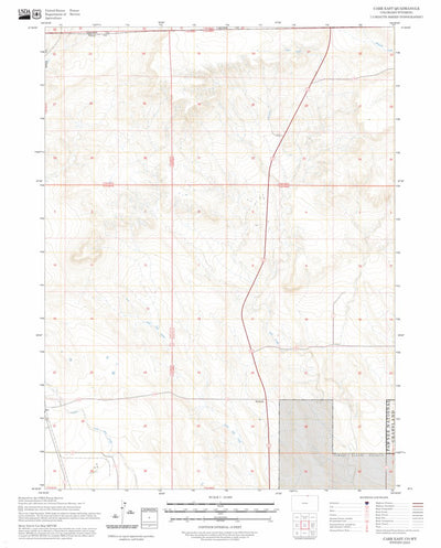 Carr East, CO-WY FSTopo Preview 1