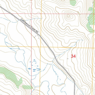 Castle Butte, MT FSTopo Preview 2