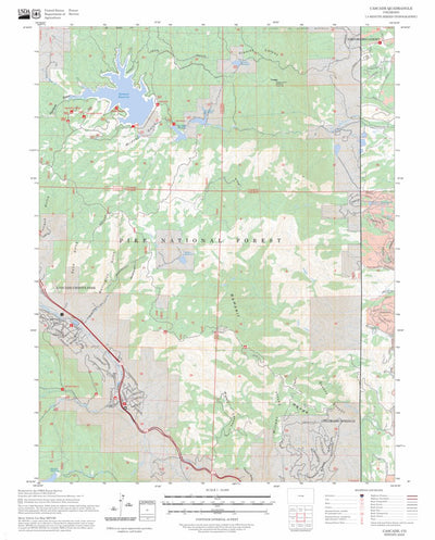 Cascade, CO FSTopo Preview 1