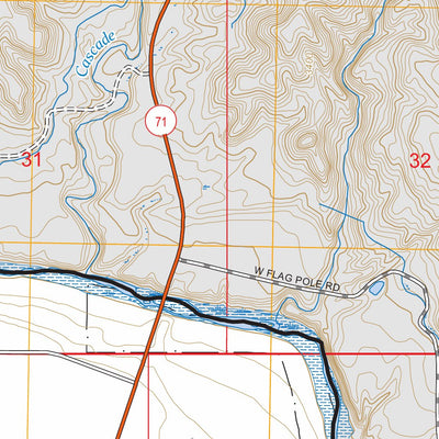 Cascade Springs, SD FSTopo Preview 2