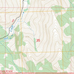 Cathedral Peak, MT FSTopo Preview 3
