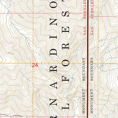 Catclaw Flat, CA FSTopo Preview 3
