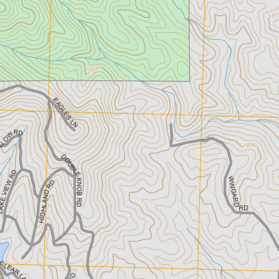 Cashes Valley, GA FSTopo Preview 2