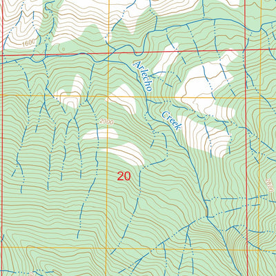 Cavanaugh Creek, WA FSTopo Preview 2