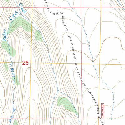 Caudle Creek, NV-ID FSTopo Preview 2