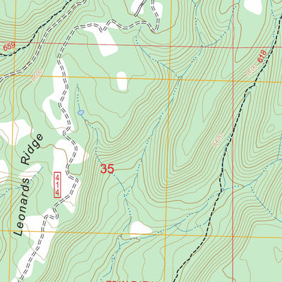 Casto Reservoir, CO FSTopo Preview 3