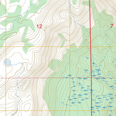 Cave Falls, WY FSTopo Preview 3