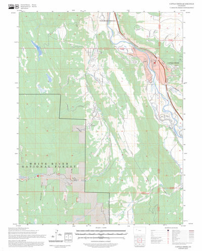 Cattle Creek, CO FSTopo Preview 1