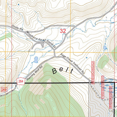 Cayuse Basin, MT FSTopo Preview 3