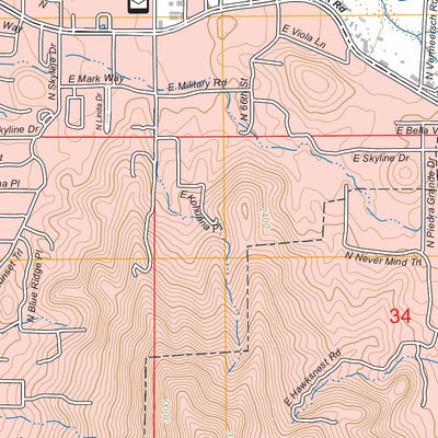 Cave Creek, AZ FSTopo Preview 3