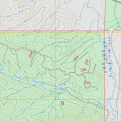 Cedar Springs Mountain, OR FSTopo Preview 2