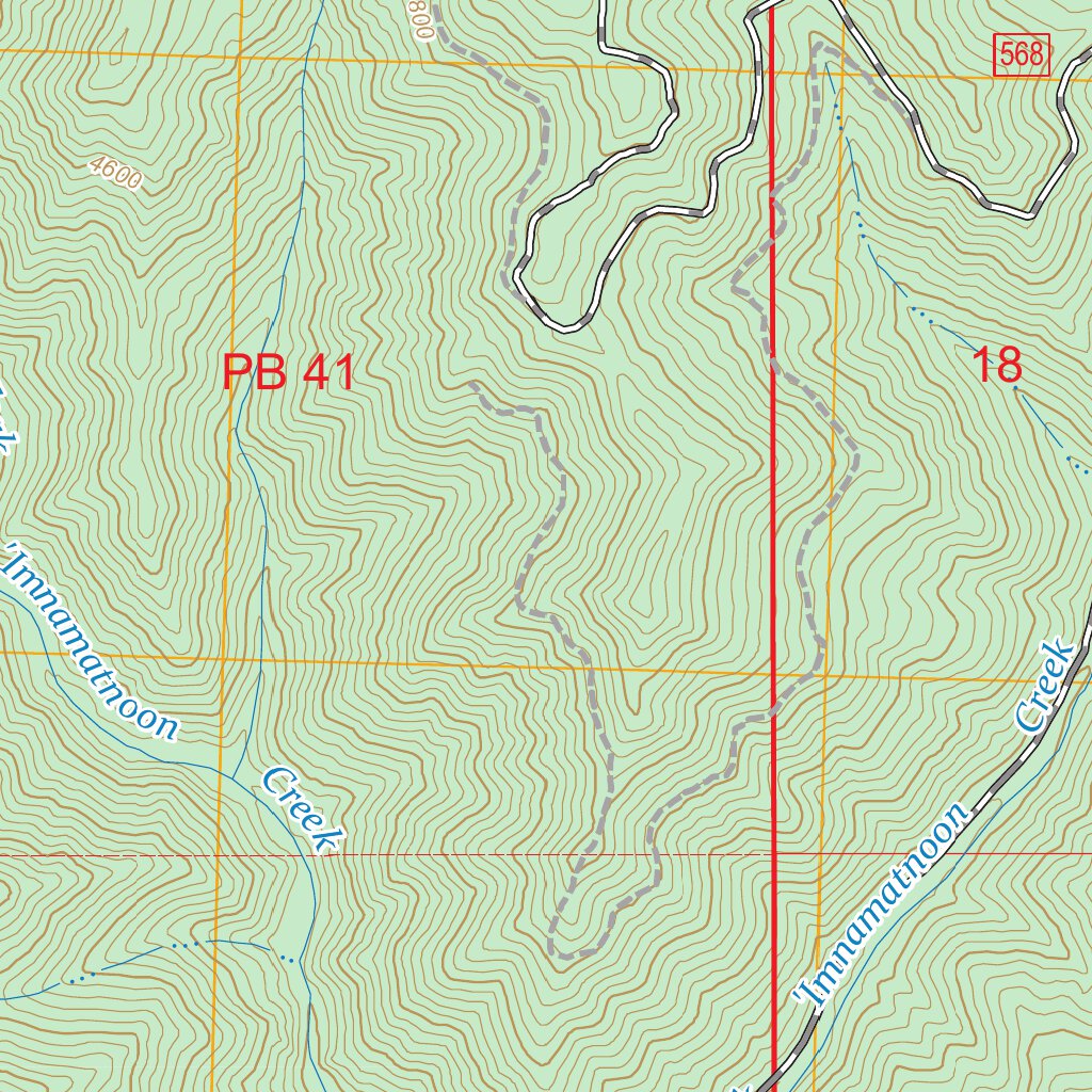 Cayuse Junction, ID FSTopo Map by US Forest Service - Topo | Avenza Maps