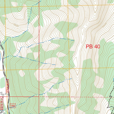 Cave Mountain, MT FSTopo Preview 3