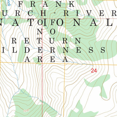 Center Mountain, ID FSTopo Preview 2