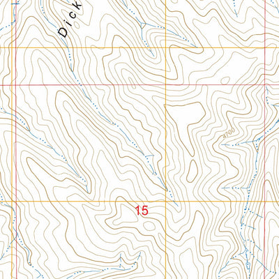 Cedar Draw, WY FSTopo Preview 3