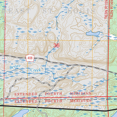 Chad Lake, MN FSTopo Preview 3