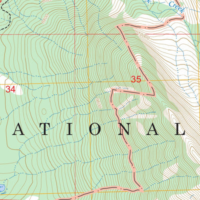 Chair Mountain, CO FSTopo Preview 2