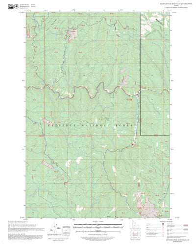 Center Star Mountain, ID FSTopo Preview 1