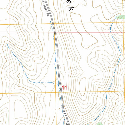 Cedarhill, ID FSTopo Preview 2