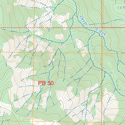 Chalk Mountain, CA FSTopo Preview 3