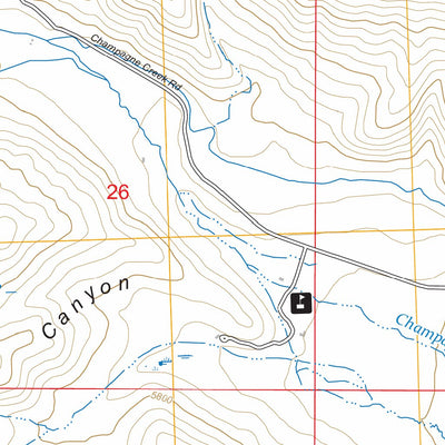 Champagne Creek, ID FSTopo Preview 2