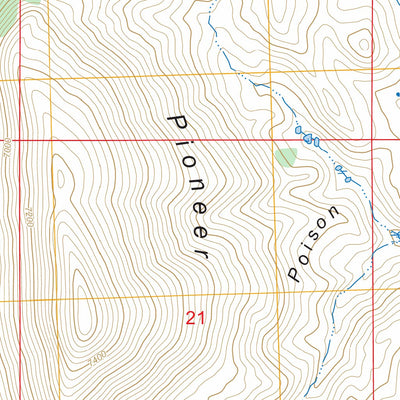 Champagne Creek, ID FSTopo Preview 3