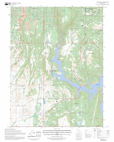 Cherokee, CA FSTopo Preview 1