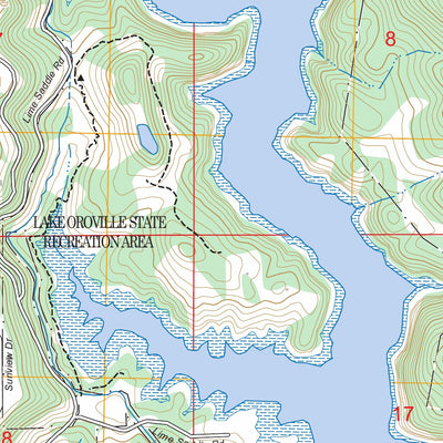 Cherokee, CA FSTopo Preview 2