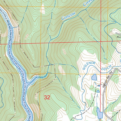 Cherokee, CA FSTopo Preview 3