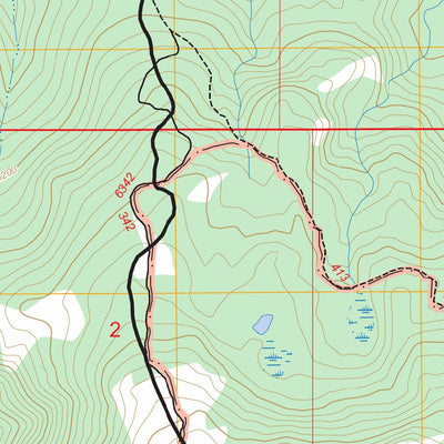 Cherry Lake, MT FSTopo Preview 2
